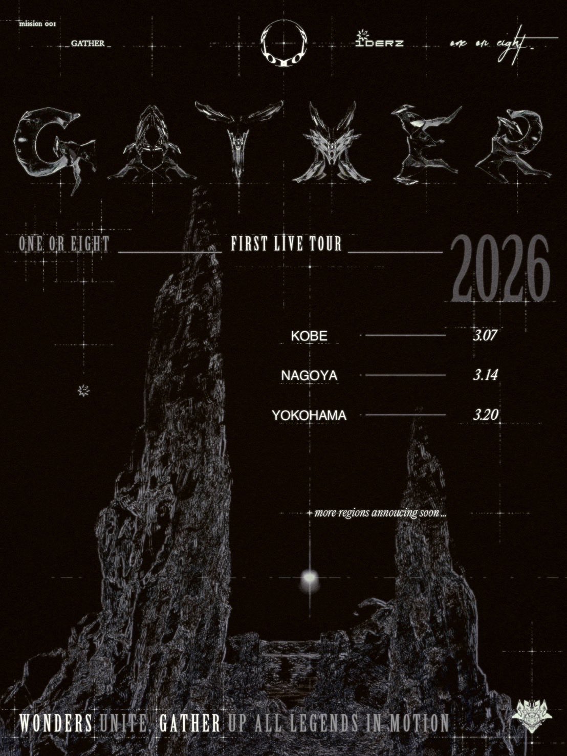 ONE OR EIGHT 1st LIVE TOUR -GATHER-