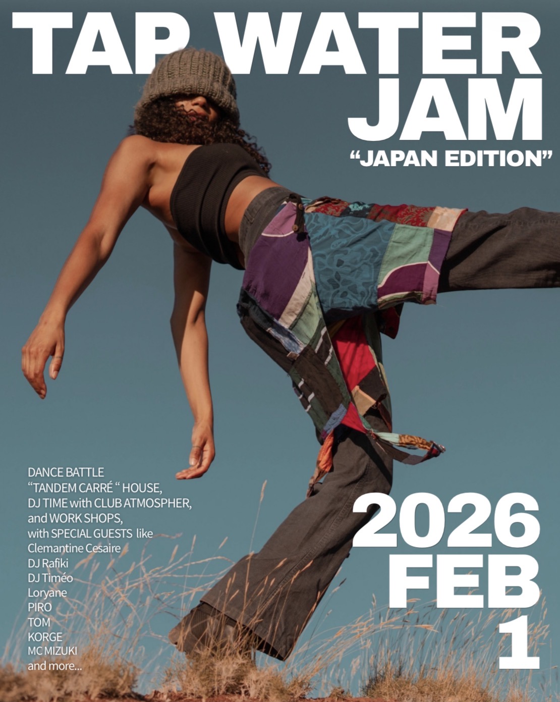 TAP WATER JAM -Tandem Carré House-